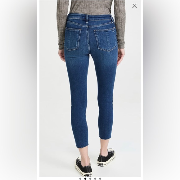 Rag & Bone Nina High Rise Ankle Skinny Jeans size 33 color Jasper - Picture 2 of 5
